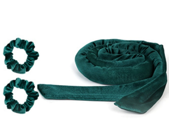 Zenvoria™ Heatless Curling Ribbon – Overnight Hair Curls