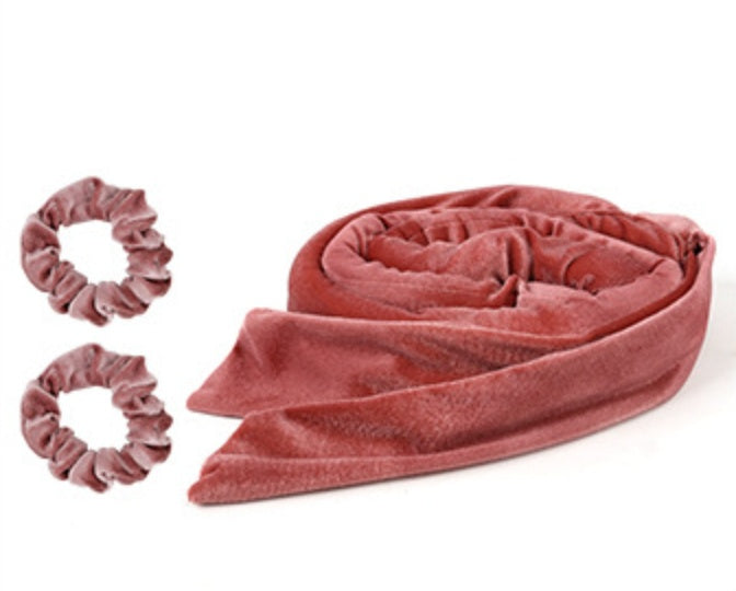 Zenvoria™ Heatless Curling Ribbon – Overnight Hair Curls