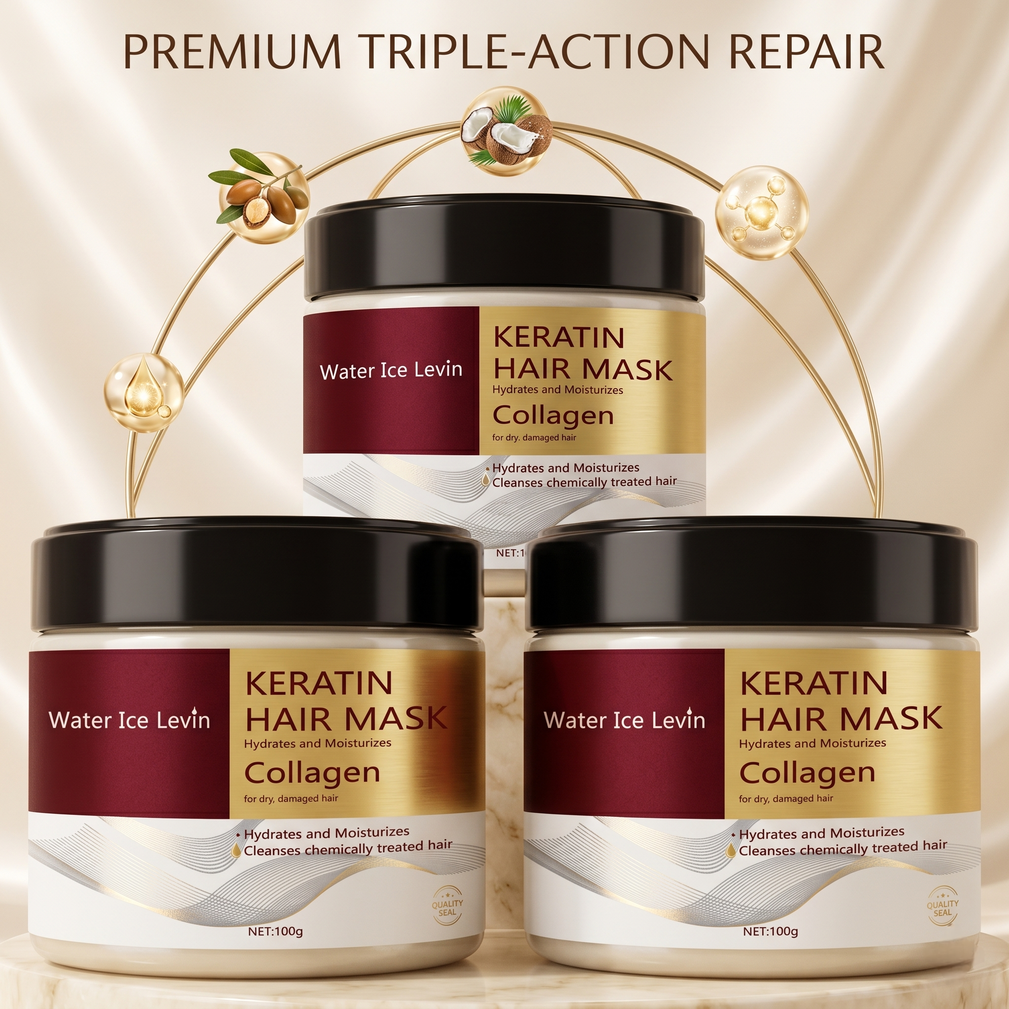 Keratin & Collagen Hair Repair Mask