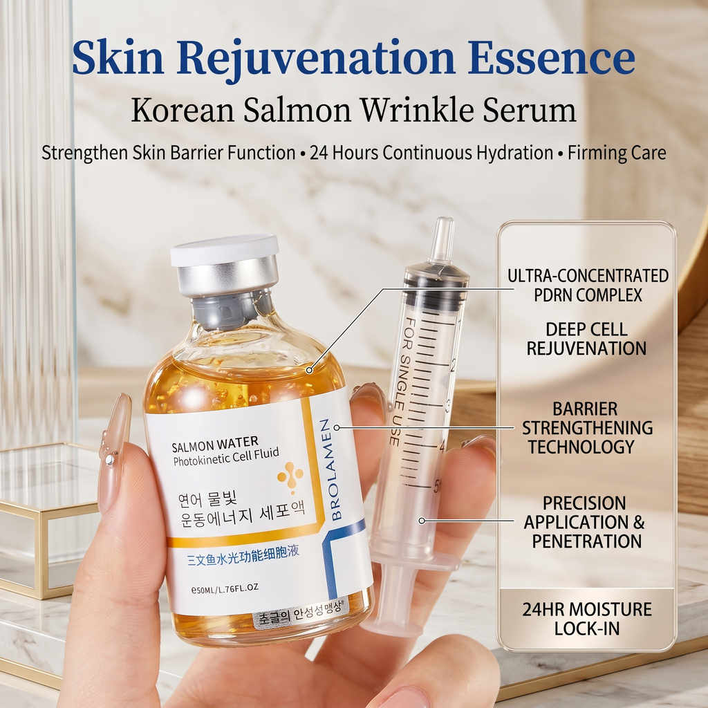 PDRN Salmon Wrinkle Serum – Korean Skin Rejuvenation