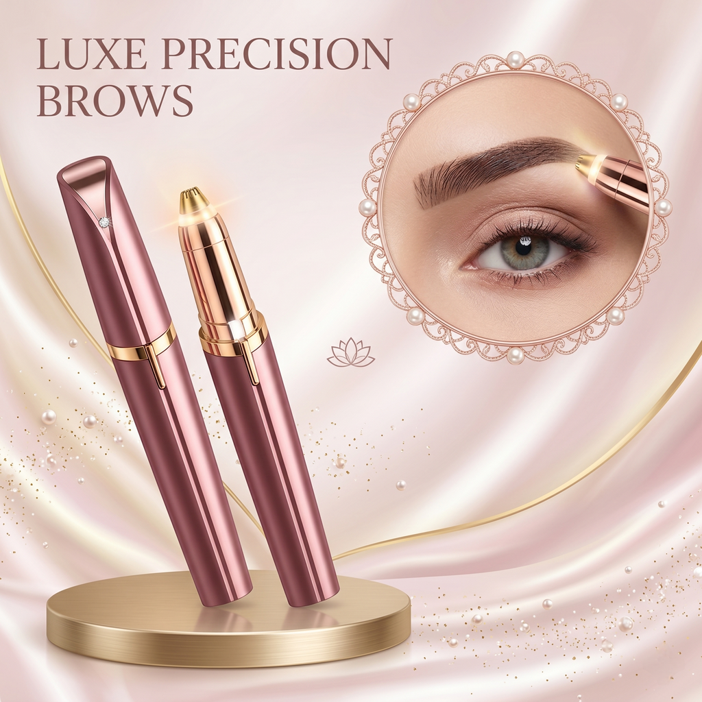 Women Electric Eyebrow Trimmer Eye Brow Shaper Pencil Face Hair Remover For Women Automatic Eyebrow Shavers Pocketknife