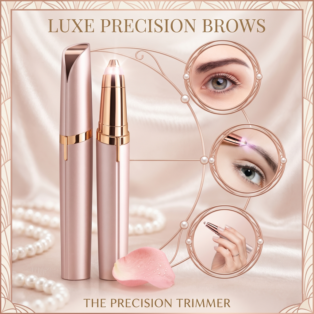 Women Electric Eyebrow Trimmer Eye Brow Shaper Pencil Face Hair Remover For Women Automatic Eyebrow Shavers Pocketknife