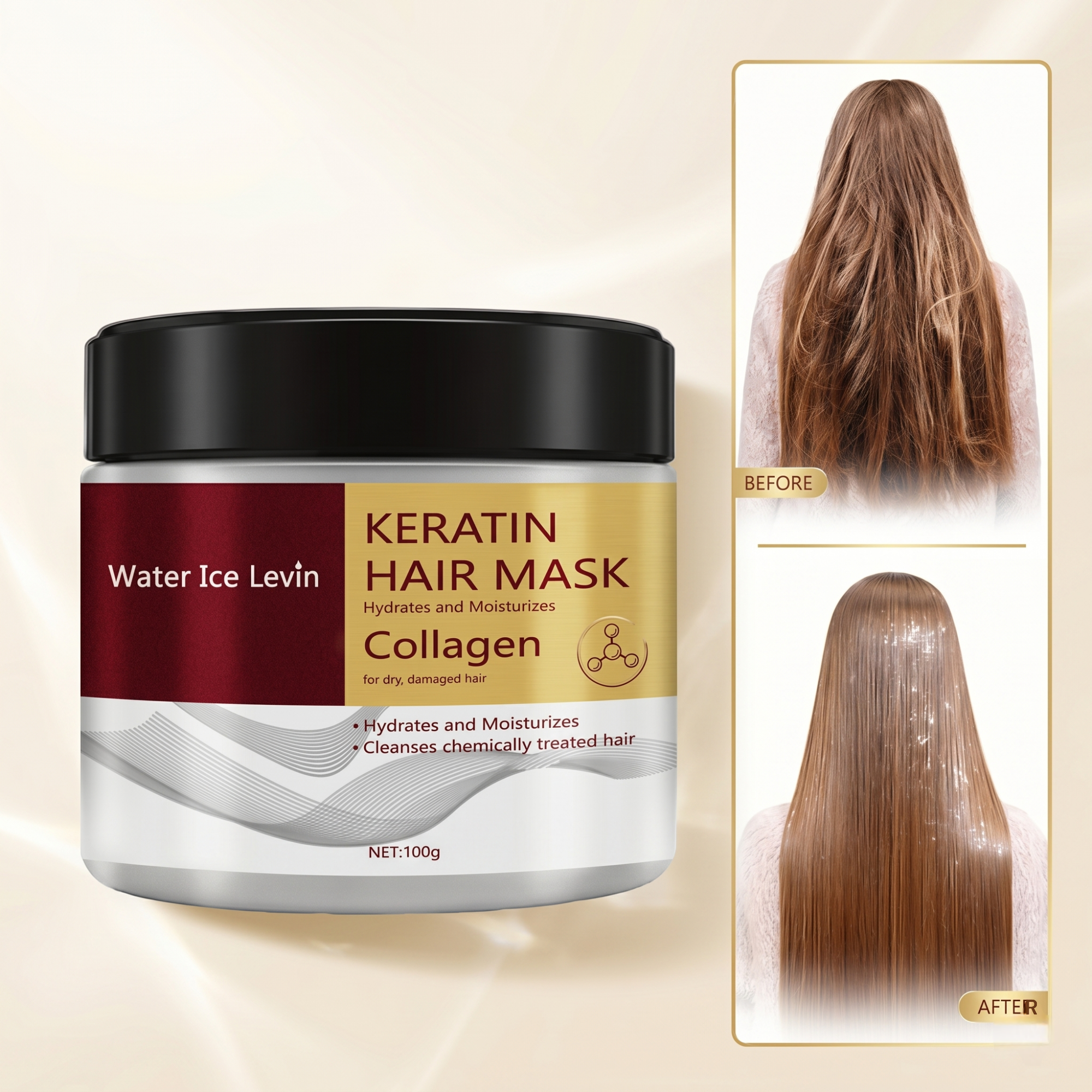 Keratin & Collagen Hair Repair Mask